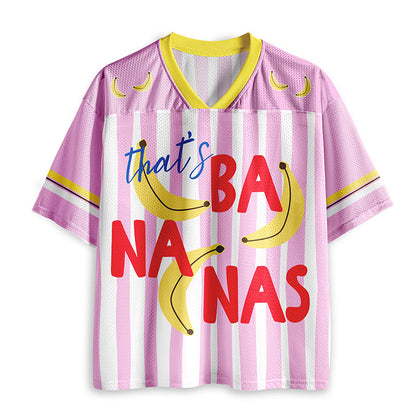 Personalized Number That's Bananas Teacher Mesh Jersey