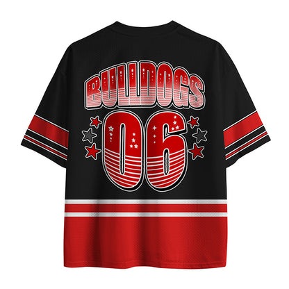 Personalized Mascot Icon Stars Teacher Mesh Jersey