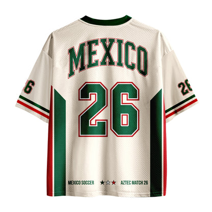 Personalized Number Mexico Soccer Teacher Mesh Jersey