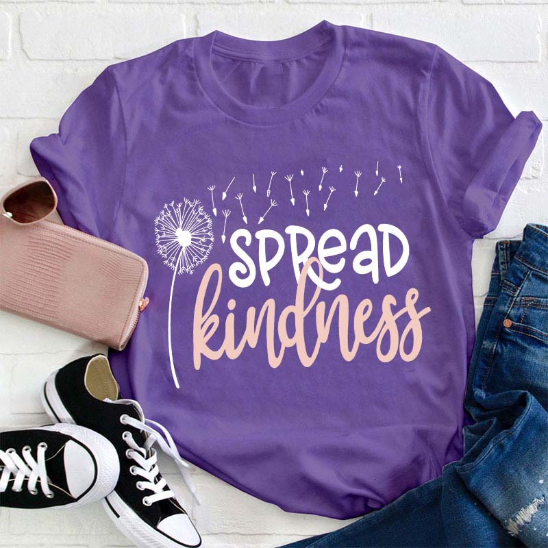 Spread Kindness Like Sunflower Teacher T-Shirt