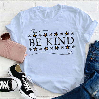 Be Kind Daisy Teacher T-Shirt