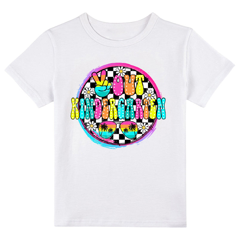 Personalized Grade Out Last Day Summer Break Class T-Shirt