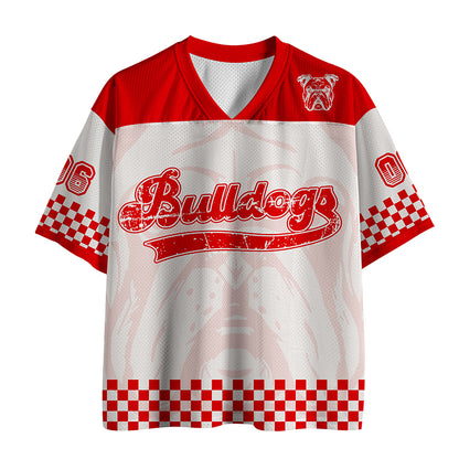 Personalized Mascot School Spirit Game Day Teacher Mesh Jersey