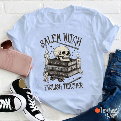 Salem Witch English Teacher Teacher T-Shirt