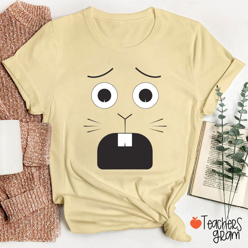 Personalized Book Character Halloween Teacher T-Shirt