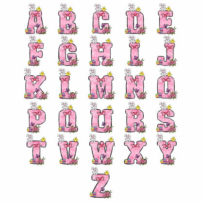 Personalized Initial And Name Happy Easter Class T-Shirt