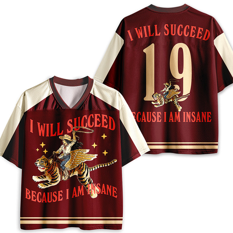Personalized Name Number Western Winged Tiger Cowgirl Graphic Color Block Teacher Mesh Jersey