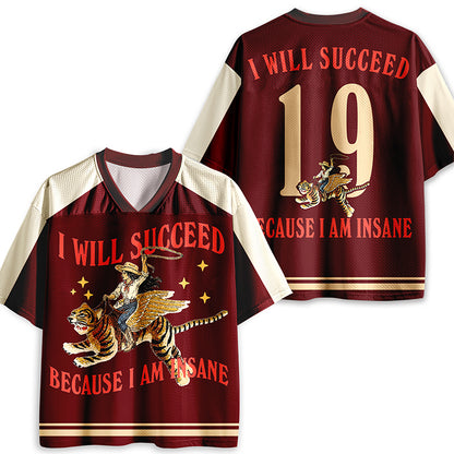 Personalized Name Number Western Winged Tiger Cowgirl Graphic Color Block Teacher Mesh Jersey