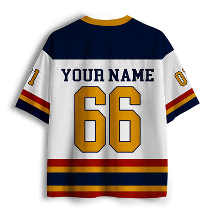 Personalized Mascot And School Name School Spirit Teacher Mesh Jersey