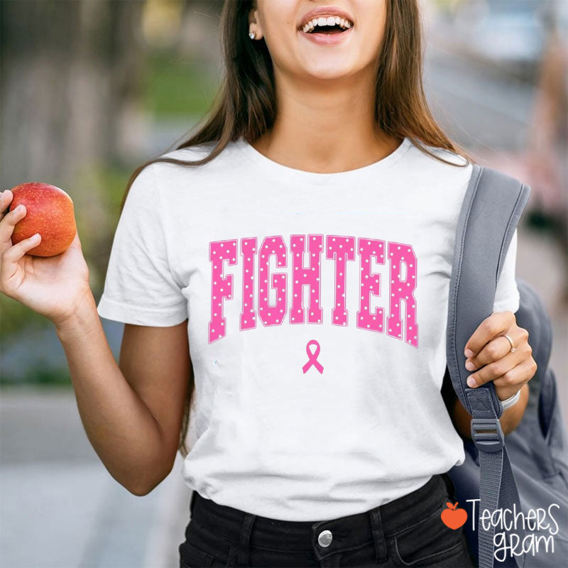 Personalized Team Name Breast Cancer Awareness Teacher T-Shirt