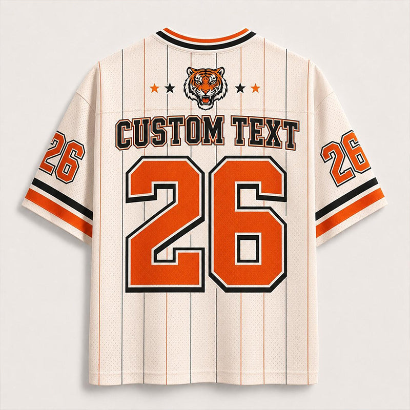 Personalized Mascot School Spirit Game Day Teacher Mesh Jersey