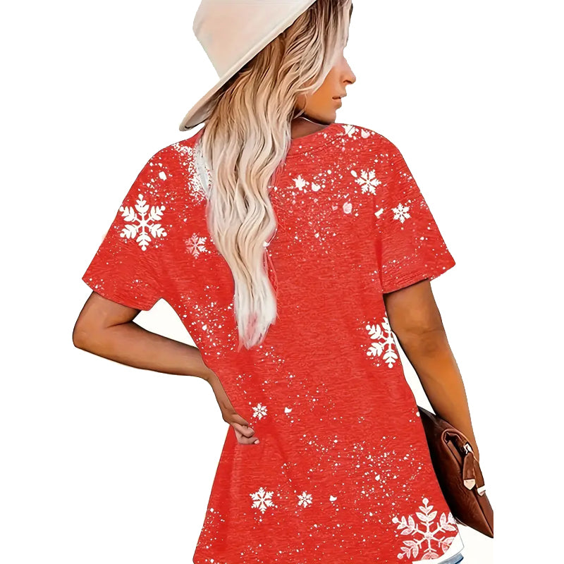 Tis The Season Teacher Printed Super Soft T-Shirt