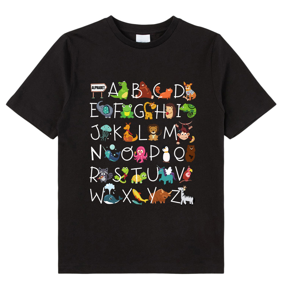 Interesting Animals Letter Class T-Shirt