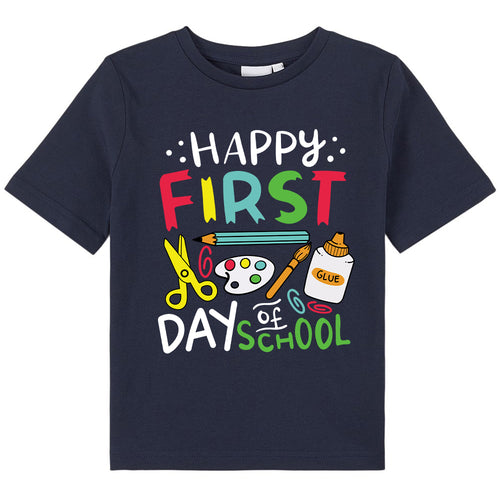 Happy First Day Of School Pigment Class T-Shirt
