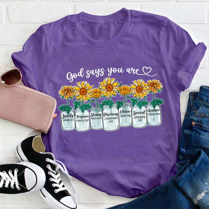 God Says You Are Teacher T-Shirt