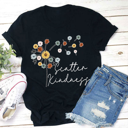 Scatter Kindness Teacher T-Shirt