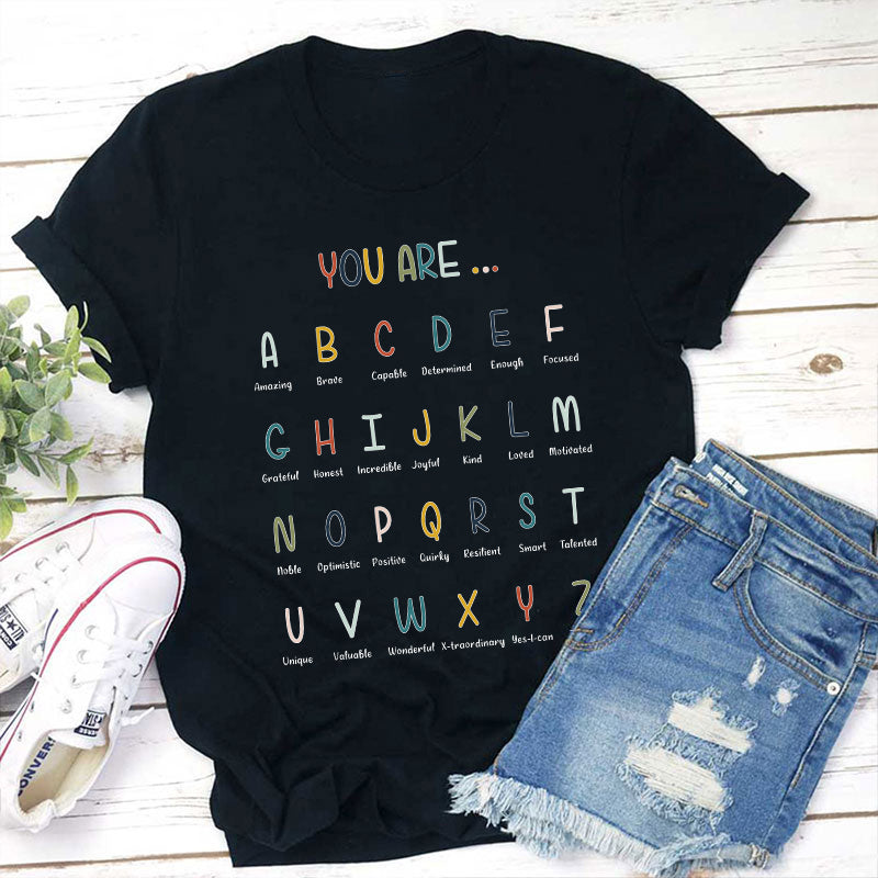 You Are Brave Teacher T-Shirt