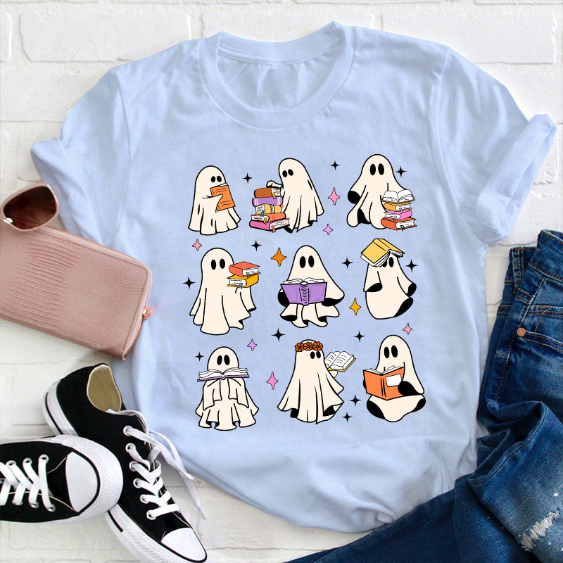 Reading Ghosts Teacher T-Shirt
