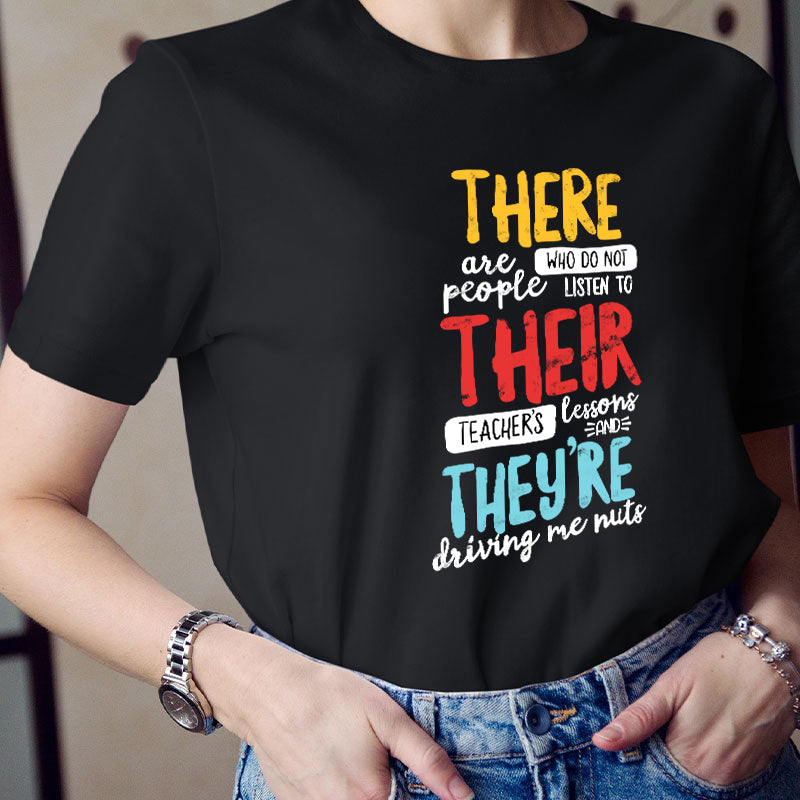 There Their They're T-Shirt