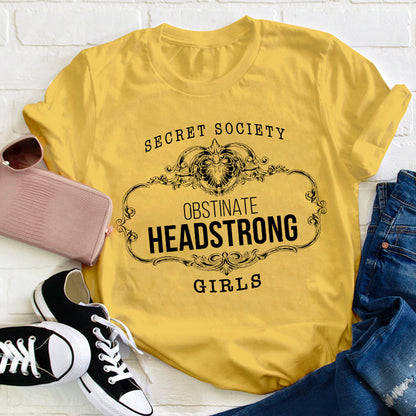 Pride and Prejudice The Secret Society Teacher T-Shirt