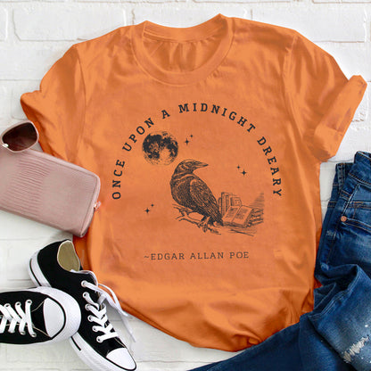 Once Upon A Midnight Dreary Teacher T-Shirt