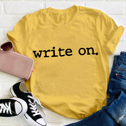 Write On Teacher T-Shirt