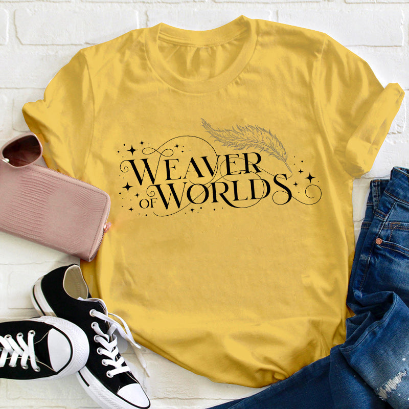 Weaver Of Worlds Teacher T-Shirt
