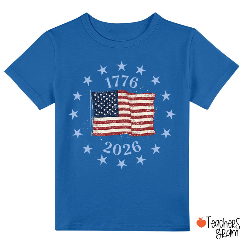 USA Flag 250 Years Class T-Shirt