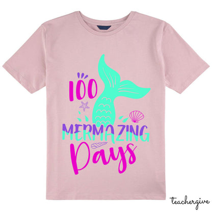 100 Mermazing Days Class T-Shirt