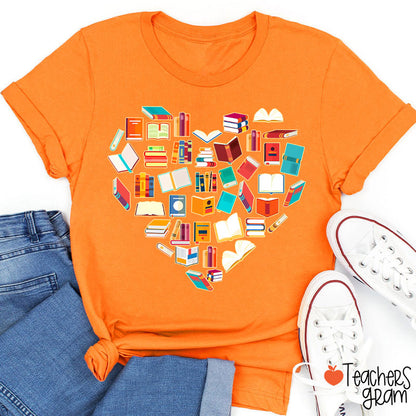 Book Lover Teacher T-Shirt