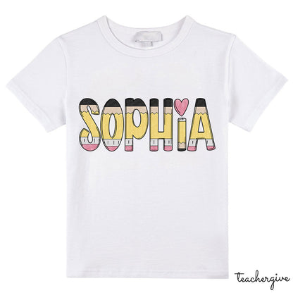 Personalized Children Who Like To Learn Class T-Shirt
