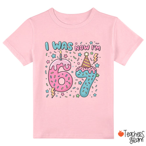 I Was 6 Now I'm 7 Class T-Shirt