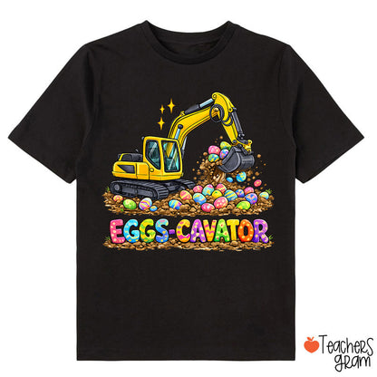 Eggs-Cavator Excavator Easter Class T-Shirt
