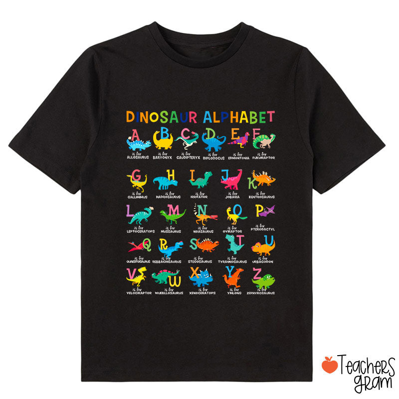 Dinosaur Alphabet Class T-Shirt