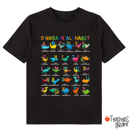Dinosaur Alphabet Class T-Shirt