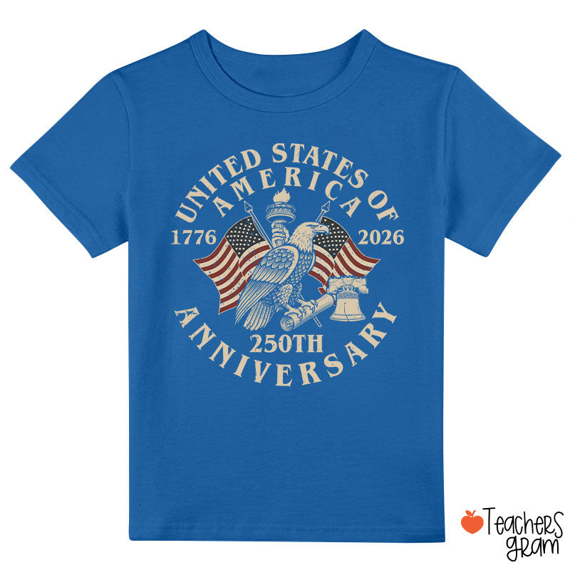 United States Of USA 250th Anniversary Class T-Shirt