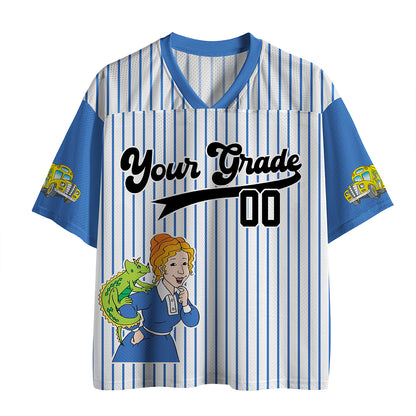 Personalized Grade And Name Science Teacher Mesh Jersey