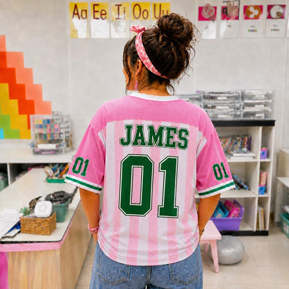 Personalized Name Specials Team Teacher Mesh Jersey