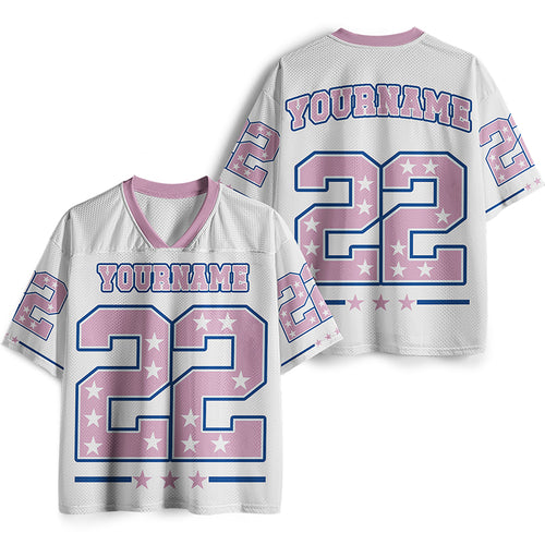 Personalized Name And Number Star Teacher Mesh Jersey