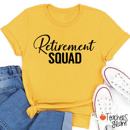 Retirement Squad Teacher T-Shirt