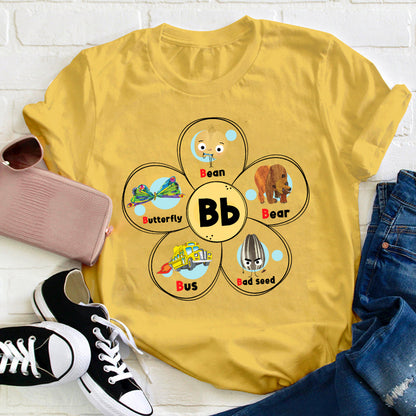 Food Group Butterfly Teacher T-Shirt