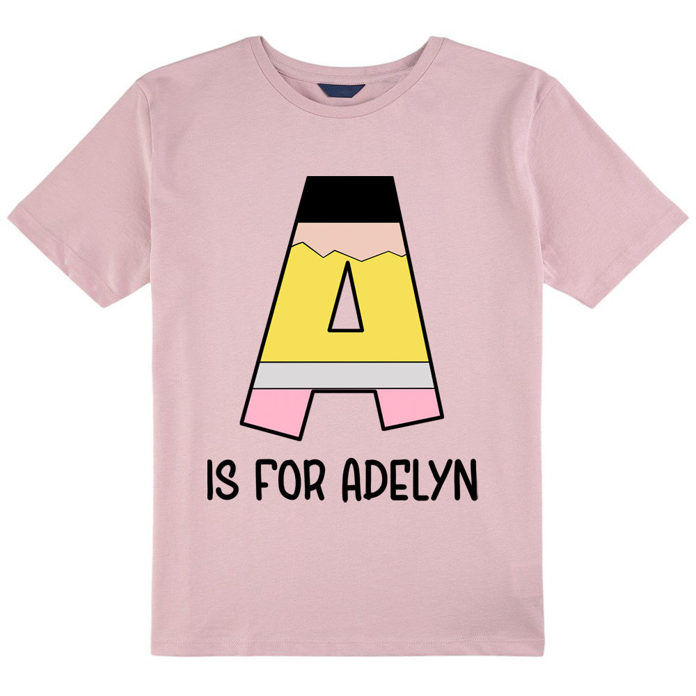Personalized Name Happy First Day Of School Class T-Shirt