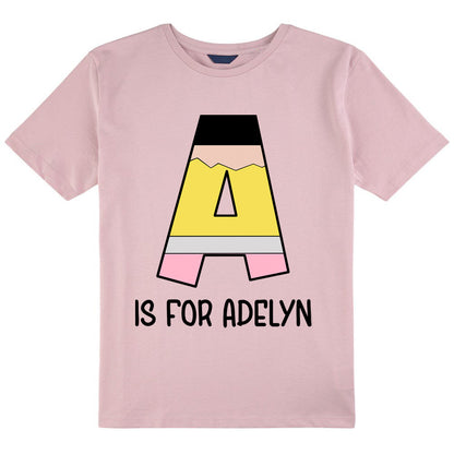 Personalized Name Happy First Day Of School Class T-Shirt