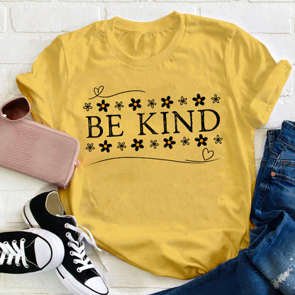 Be Kind Daisy Teacher T-Shirt