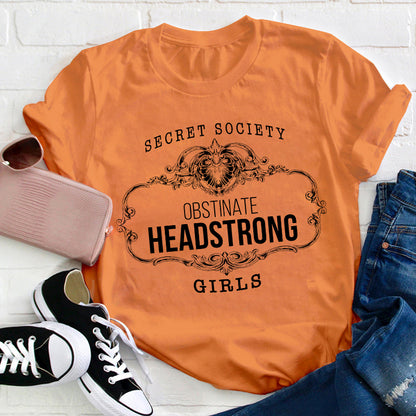 Pride and Prejudice The Secret Society Teacher T-Shirt