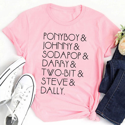Literature Characters Teacher T-Shirt
