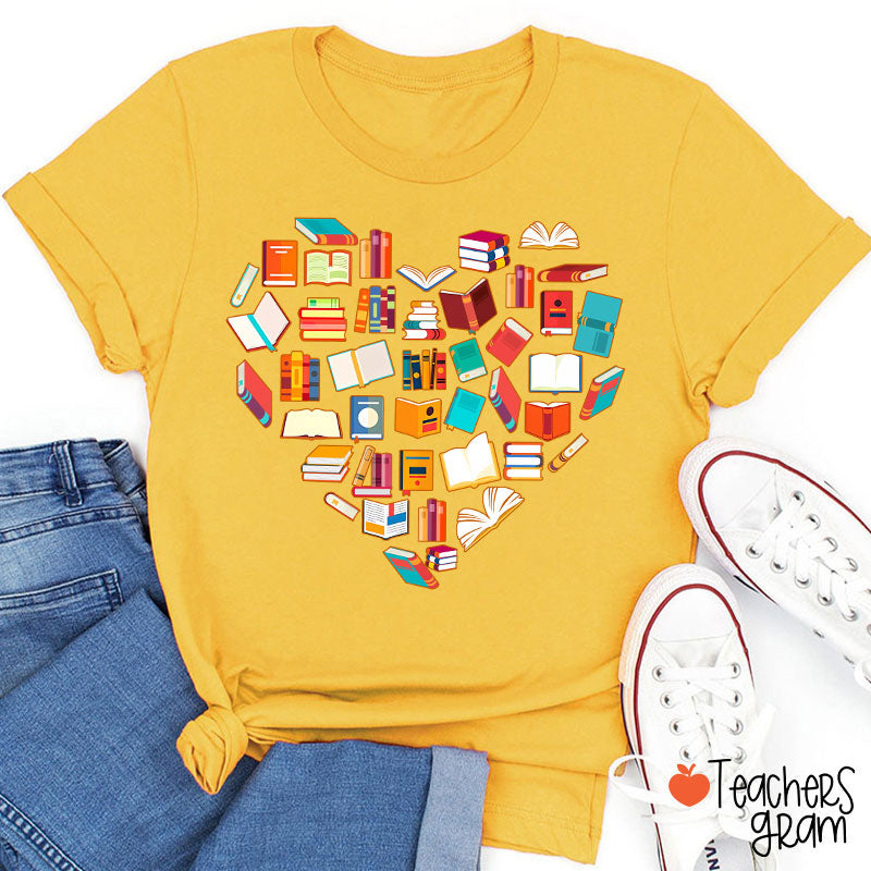 Book Lover Teacher T-Shirt
