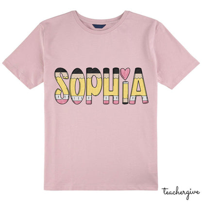 Personalized Children Who Like To Learn Class T-Shirt