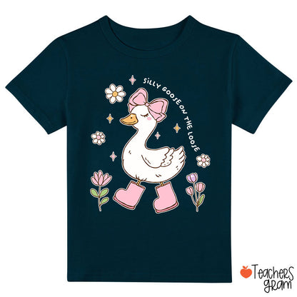 Funny Silly Goose On The Loose Class T-Shirt