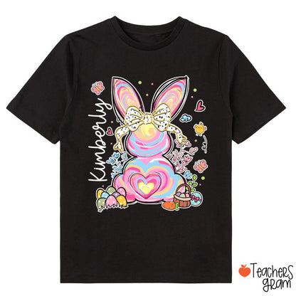 Personalized Little Girls Easter Class T-Shirt